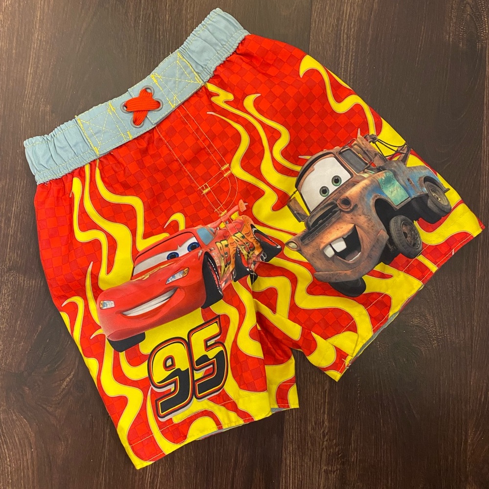 🛻🚗 Cars Boy’s Swim Trunks Disney Baby - Picture 6 of 10